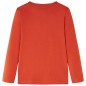 Kinder-Langarmshirt Orange 104 Kinder-Langarmshirt Orange 104