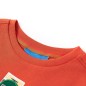 Kinder-Langarmshirt Orange 104 Kinder-Langarmshirt Orange 104