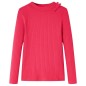 Kinder-Langarmshirt Knallrosa 92 Kinder-Langarmshirt Knallrosa 92