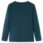 Kinder-Langarmshirt Dunkelgrün 140 Kinder-Langarmshirt Dunkelgrün 140