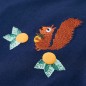 Kinder-Langarmshirt Marineblau 128 Kinder-Langarmshirt Marineblau 128