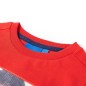 Kinder-Langarmshirt Rot 128 Kinder-Langarmshirt Rot 128