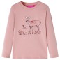 Kinder-Langarmshirt Rosa 128 Kinder-Langarmshirt Rosa 128
