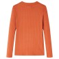 Kinder-Langarmshirt Dunkelorange 128 Kinder-Langarmshirt Dunkelorange 128