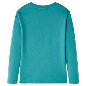 Kinder-Langarmshirt Dunkelblau 116