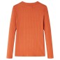 Kinder-Langarmshirt Dunkelorange 104 Kinder-Langarmshirt Dunkelorange 104