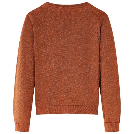 Kinder-Strickjacke Cognac 140