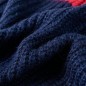 Kinderpullover Gestrickt Marineblau 128 Kinderpullover Gestrickt Marineblau 128