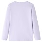 Kinder-Langarmshirt Helllila 128 Kinder-Langarmshirt Helllila 128