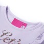 Kinder-Langarmshirt Helllila 128 Kinder-Langarmshirt Helllila 128