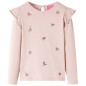 Kinder-Langarmshirt Rosa 116 Kinder-Langarmshirt Rosa 116