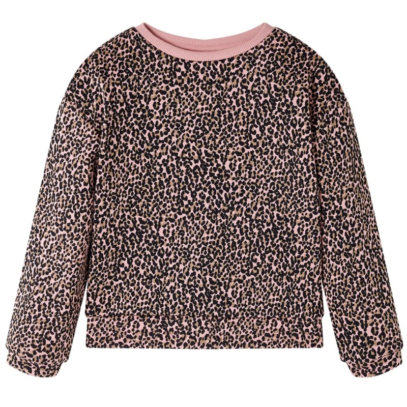 Kinder-Sweatshirt Mittelrosa 104 Kinder-Sweatshirt Mittelrosa 104