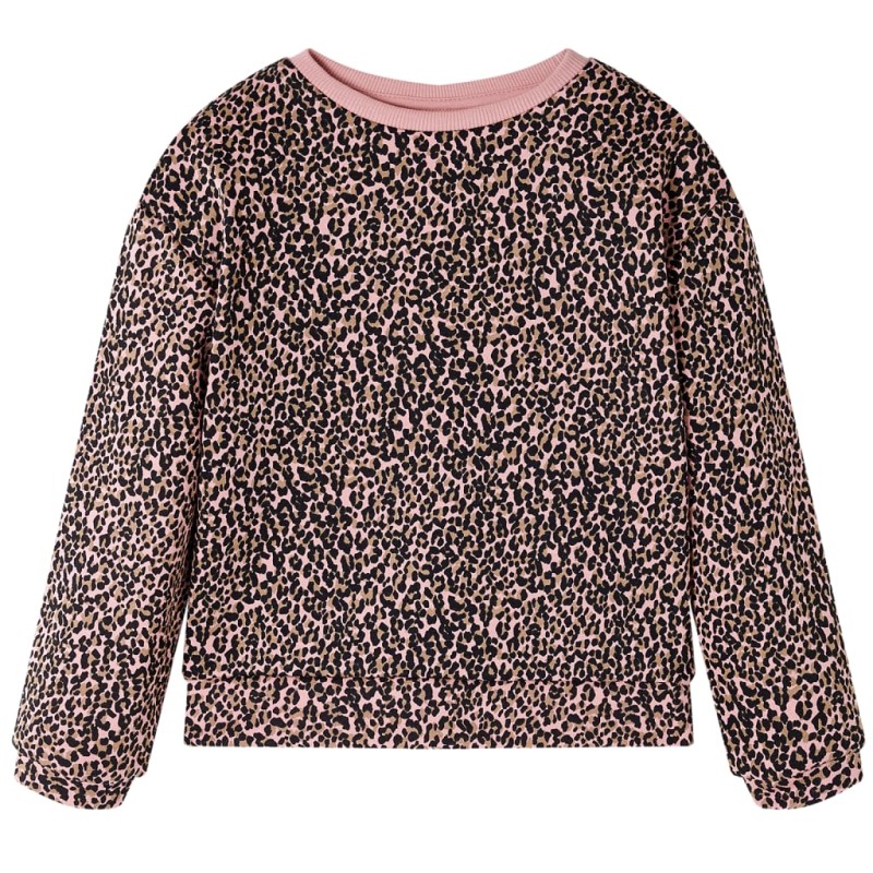 Kinder-Sweatshirt Mittelrosa 128 Kinder-Sweatshirt Mittelrosa 128