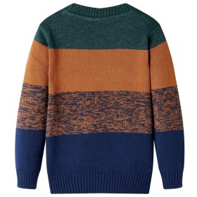 Kinderpullover Gestrickt Mehrfarbig 116
