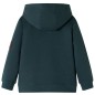 Kinder-Kapuzenpullover Dunkelgrün 104 Kinder-Kapuzenpullover Dunkelgrün 104