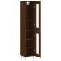 Highboard Braun Eichen-Optik 34,5x34x180 cm Holzwerkstoff Highboard Braun Eichen-Optik 34,5x34x180 cm Holzwerkstoff