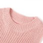 Kinder-Pulloverweste Gestrickt Hellrosa 116 Kinder-Pulloverweste Gestrickt Hellrosa 116