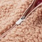 Kinder-Kapuzenjacke Teddy-Kunstpelz Heller Cognac 116 Kinder-Kapuzenjacke Teddy-Kunstpelz Heller Cognac 116