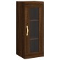 Highboard Braun Eichen-Optik 34,5x34x180 cm Holzwerkstoff Highboard Braun Eichen-Optik 34,5x34x180 cm Holzwerkstoff