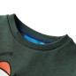 Kinder-Sweatshirt Dunkelgrün 104 Kinder-Sweatshirt Dunkelgrün 104