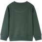 Kinder-Sweatshirt Dunkelgrün 128 Kinder-Sweatshirt Dunkelgrün 128
