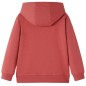 Kinder-Kapuzenpullover Dunkelrot 128 Kinder-Kapuzenpullover Dunkelrot 128