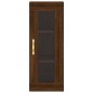 Highboard Braun Eichen-Optik 34,5x34x180 cm Holzwerkstoff Highboard Braun Eichen-Optik 34,5x34x180 cm Holzwerkstoff