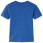 Kinder-T-Shirt Dunkelblau Melange 116 Kinder-T-Shirt Dunkelblau Melange 116