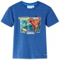 Kinder-T-Shirt Dunkelblau Melange 140 Kinder-T-Shirt Dunkelblau Melange 140
