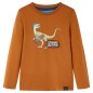 Kinder-Langarmshirt Cognac 104 Kinder-Langarmshirt Cognac 104