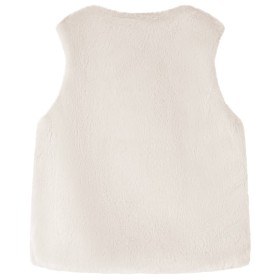 Kinderweste Kunstpelz Beige 92