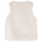 Kinderweste Kunstpelz Beige 92 Kinderweste Kunstpelz Beige 92