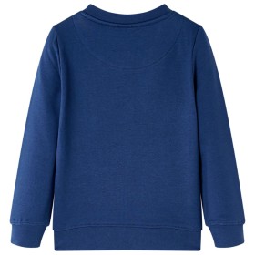 Kinder-Sweatshirt Marineblau 116