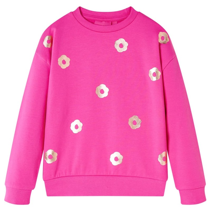 Kinder-Sweatshirt Dunkelrosa 104 Kinder-Sweatshirt Dunkelrosa 104