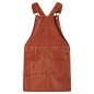 Kinder-Latzkleid Cord Cognac 128 Kinder-Latzkleid Cord Cognac 128