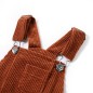 Kinder-Latzkleid Cord Cognac 128 Kinder-Latzkleid Cord Cognac 128