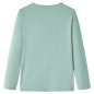 Kinder-Langarmshirt Minzgrün 104 Kinder-Langarmshirt Minzgrün 104