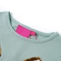 Kinder-Langarmshirt Minzgrün 104 Kinder-Langarmshirt Minzgrün 104