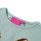 Kinder-Langarmshirt Minzgrün 128 Kinder-Langarmshirt Minzgrün 128