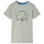 Kinder-T-Shirt Helles Khaki 128 Kinder-T-Shirt Helles Khaki 128