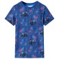 Kinder-T-Shirt Dunkelblau Melange 92 Kinder-T-Shirt Dunkelblau Melange 92