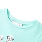 Kinder-T-Shirt Helles Minzgrün 128 Kinder-T-Shirt Helles Minzgrün 128