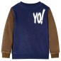 Kinder-Sweatshirt Dunkles Marineblau 116 Kinder-Sweatshirt Dunkles Marineblau 116