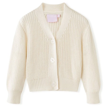 Kinder-Strickjacke Schneeweiß 116