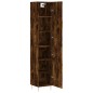 Highboard Räuchereiche 34,5x34x180 cm Holzwerkstoff Highboard Räuchereiche 34,5x34x180 cm Holzwerkstoff