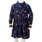 Kinderkleid mit Langen Ärmeln Marineblau 140 Kinderkleid mit Langen Ärmeln Marineblau 140