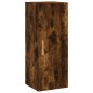 Highboard Räuchereiche 34,5x34x180 cm Holzwerkstoff Highboard Räuchereiche 34,5x34x180 cm Holzwerkstoff
