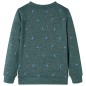 Kinder-Sweatshirt Dunkelgrün Melange 104 Kinder-Sweatshirt Dunkelgrün Melange 104