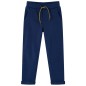 Kinderhose mit Kordelzug Marineblau 128 Kinderhose mit Kordelzug Marineblau 128