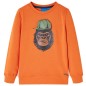 Kinder-Sweatshirt Dunkelorange 128 Kinder-Sweatshirt Dunkelorange 128